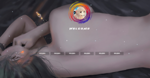 个人主页引导页导航源码 两套背景图自动转换 雪花飘落 带音乐功能